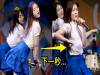 南韓女團的這名女子成員在跳舞時「胸部突然滑到肚子上」,下一秒台上「緊急喬奶」讓觀眾看傻眼!