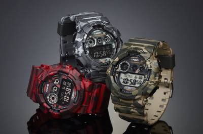 CASIO G-SHOCK 狂野虎紋與粗獷叢林迷彩 展現強悍時尚軍事風