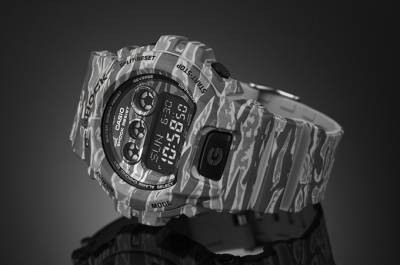 CASIO G-SHOCK 狂野虎紋與粗獷叢林迷彩 展現強悍時尚軍事風