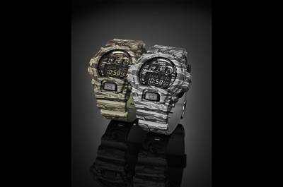 CASIO G-SHOCK 狂野虎紋與粗獷叢林迷彩 展現強悍時尚軍事風
