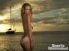 美國泳裝名模 Hannah Ferguson 全裸上陣!親身詮釋人體彩繪泳裝!