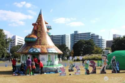 秋天就是要大口吃肉 日本國營昭和紀念公園的肉節