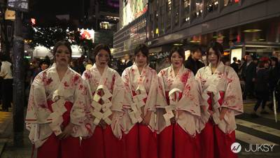 「2014萬聖夜的澀谷」-兩百多人的街頭變裝秀派對!