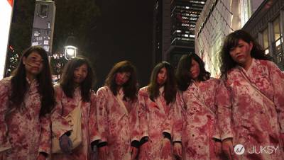 「2014萬聖夜的澀谷」-兩百多人的街頭變裝秀派對!