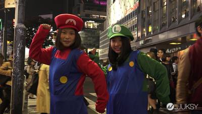 「2014萬聖夜的澀谷」-兩百多人的街頭變裝秀派對!