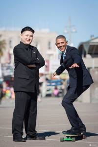 金正恩跟歐巴馬和好 相約好萊塢出遊?!