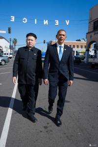 金正恩跟歐巴馬和好 相約好萊塢出遊?!