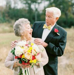 相戀了63年的愛該怎麼慶祝？跨越半個世紀的婚紗攝影