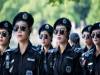 好想被逮捕 這不是在拍片 中國女警西湖巡邏,好帥好美