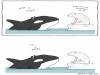 殺人鯨也能一秒Cosplay熊貓？超幽默插畫描繪屬於動物們的萬聖節