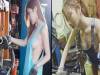 會修車的「爆乳黑手妹」真實身份終於曝光!結果網友才看到她的「南半球自拍照」就先噴鼻血昏倒了!
