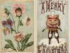 普通卡片太無趣？10張「超奇幻詭異19世紀聖誕卡」給你新點子！ 8 為何要畫青蛙做「這種可怕的事」啊！