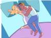 愛丁堡國際科學展上有一個研究結果，顯示：一對情侶（或夫妻）的關係變化會立即影響睡覺的位置和姿勢