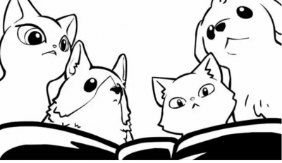 來自Youtube的“:3 Hellopet”用戶專門製作寵物為主角的黑白動畫，畫風和劇情都只有一個字：萌！