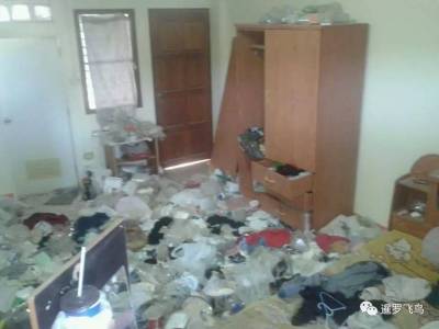 一位泰國女大學生的房間令網友們驚呆了！不是因為佈置漂亮，而是4年垃圾都堆在屋子裡！房東要哭了