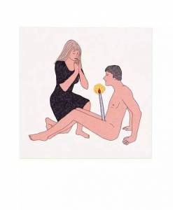一位法國畫家，擅長畫一些表現男女關係的小漫畫，帶點黃卻又不怎麼黃....