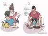 她比男友低41cm,畫出身高158遇到199的愛情,最萌身高差的真相竟然是這樣