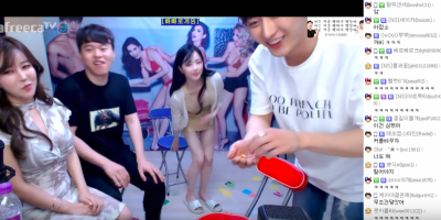 韓國直播「18禁」超限制級遊戲，網友們紛紛看得血脈噴張，當這名女直播主拋下包袱後，全場都燥動了！