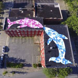 美國一位藝術家，將紐約的街道上弄出了各種有趣的街頭藝術造型，還真讓人有點佩服他！