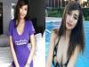 「男人的終極夢想」最美遊戲主播,天使臉孔搭配超猛沙漏身材。 5泳裝側邊包不住的「雪白嫩大福」