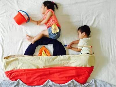 日本一媽媽趁女兒和兒子睡著之後，偷偷做出這種事，會玩…