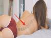他看愛情動作片發現女優背上有「謎之中文刺青」,好不容易看懂上面的字‥‥網友「絕對一秒軟掉!」