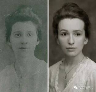 外國網友重現爺爺奶奶當年的老照片，看完覺得…果然是一家人啊