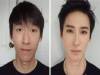 男生化妝前後的對比照!心靈脆弱的不要看……