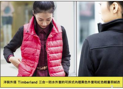 JUKSY穿搭教學:【三合一防水外套】戶外休閒穿搭示範 - 女生篇