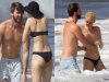 麥莉超豪放!Miley Cyrus 脫下泳衣 直接上空與男友海邊戲水
