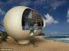 設計師造蛋形生態房可浮於水面