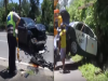 警察違規駕駛「撞爛」兩百多萬奧迪,車主差點嚇死!沒想到警察竟然是「這樣撞的」... 太扯了!