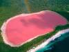 世界各地奇特粉紅湖泊：藻類瘋狂繁殖產生色彩
