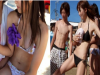 本人已經看膩巨乳比基尼!小胸妹穿泳裝還走光才是真正值得一看..